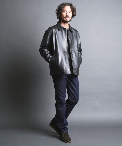 Magine（マージン）の「LAMB LEATHER COACH JKT:ラムレザー コーチ