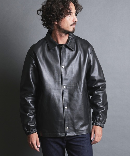 Magine（マージン）の「LAMB LEATHER COACH JKT:ラムレザー コーチ