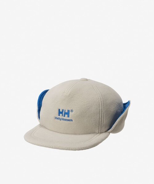 WHO'S WHO gallery(フーズフーギャラリー)の「【HELLY HANSEN】TSC FLEECE CAP(キャップ・レディース・ブルー/ベージュ・FREE)」の2枚目の写真
