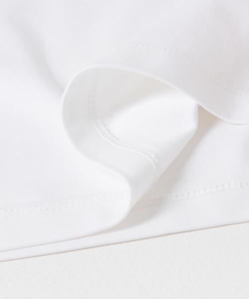 ITEMS URBANRESEARCH(アイテムズ アーバンリサーチ)の「Fine Cotton クルーネック カットソー(Tシャツ/カットソー・メンズ・ホワイト/ブラック・LARGE/MEDIUM)」の12枚目の写真