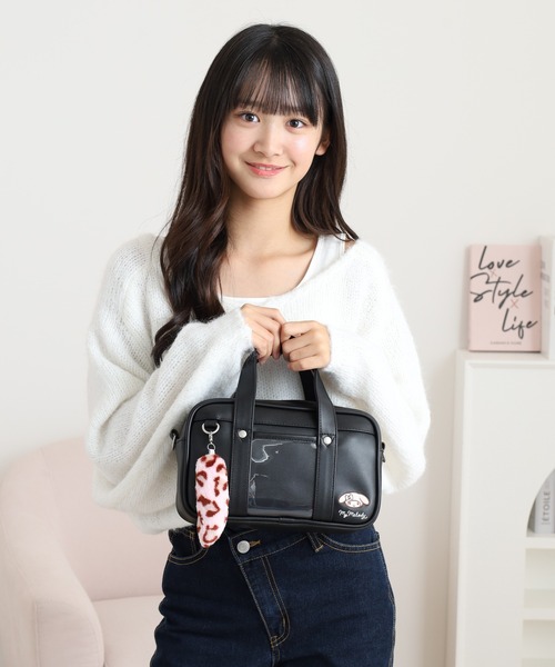 RBｻﾝﾘｵ合皮ﾏｲﾒﾛｽｸﾊﾞ風ｼｯﾎﾟ付2WAYSD（ショルダーバッグ）｜sanrio