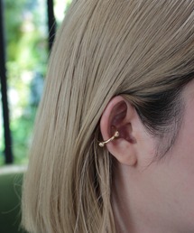 KONRON（コンロン）の「「KONRON/コンロン」イヤーカフ　Ear cuff  SV925  w/gold coating（イヤーカフ）」