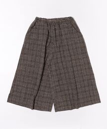 BRUNELLO CUCINELLI チェック柄 ガウチョパンツ USA4 大人が着たい 微起毛 チェック柄ガウチョパンツ（6～9分丈パンツ