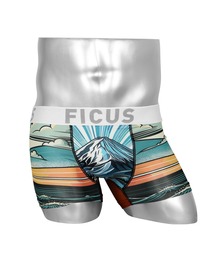 FICUS（フィークス）の「FICUS フィークス OHAYOUGOZAIMASU メンズ ボクサーパンツ（ボクサーパンツ）」