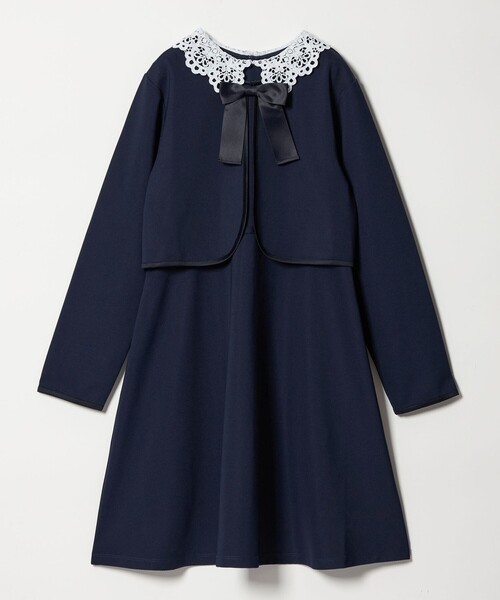 リップル セット ワンピース / キッズ 140cm-160cm（スーツセット