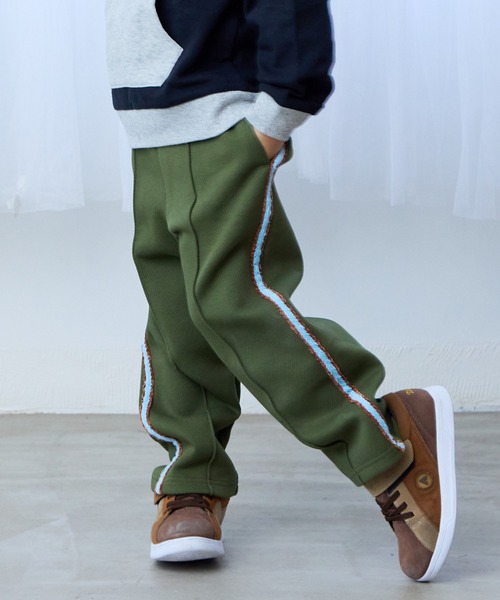 MARKEY'S(마키즈)의 「몰 테이프 재가드 팬츠(그 외 팬츠)」｜카키