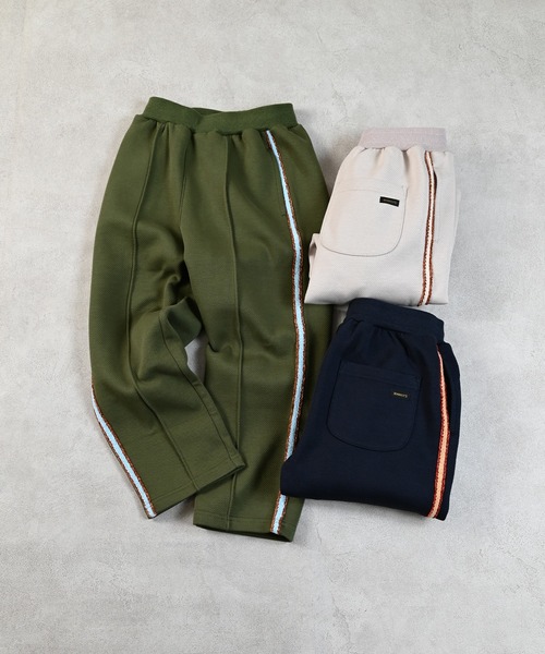 MARKEY'S（マーキーズ）の「モールテープジャガードパンツ（その他パンツ・キッズ・カーキ/ネイビー/ベージュ・100/150/140/120/110/95/130/90/80）」の4枚目の写真