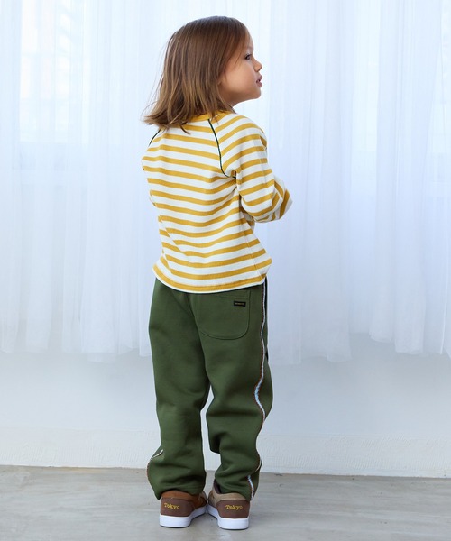 MARKEY'S（マーキーズ）の「モールテープジャガードパンツ（その他パンツ・キッズ・カーキ/ネイビー/ベージュ・100/150/140/120/110/95/130/90/80）」の21枚目の写真