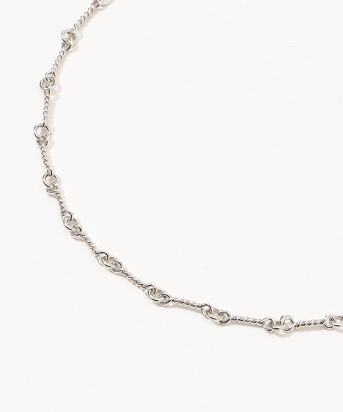 Laura Lombardi（ローラロンバルディ）の「LAURA LOMBARDI RICCIO チェーンネックレス（ネックレス・レディース・シルバー・FREE）」の3枚目の写真
