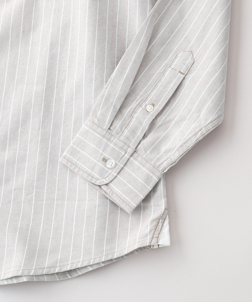 Carhartt WIP(カーハートダブリューアイピー)の「CARHARTT WIP / カーハート ダブリューアイピー L/S CASSEL SHIRT(シャツ/ブラウス・メンズ・ベージュ・MEDIUM/LARGE)」の4枚目の写真
