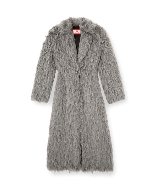 DIESEL（ディーゼル）の「ウィメンズ ロングコート W-GLAMO-R1（その他アウター・レディース・グレー・38/40）」の3枚目の写真