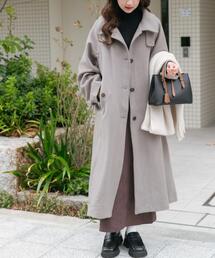 ITEMS URBANRESEARCH | 尾州ウールスタンドカラーコート(その他アウター)
