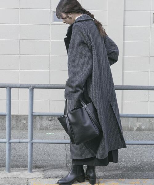 セール】尾州ウールスタンドカラーコート（その他アウター）｜ITEMS