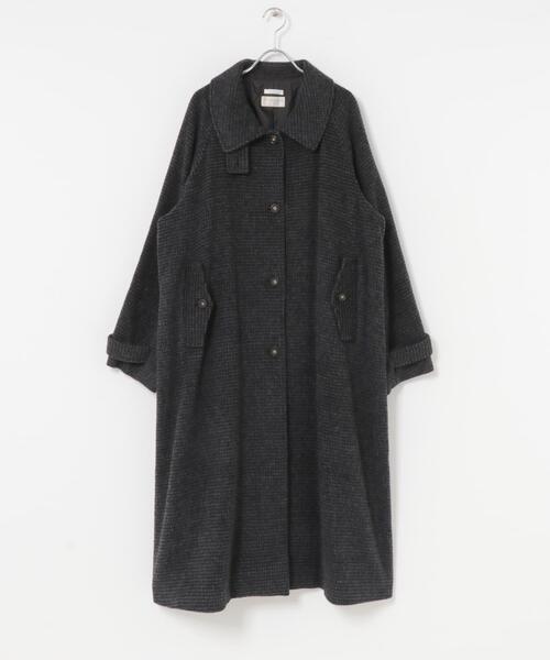 セール】尾州ウールスタンドカラーコート（その他アウター）｜ITEMS