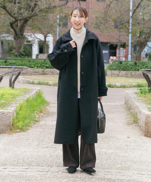 セール】尾州ウールスタンドカラーコート（その他アウター）｜ITEMS