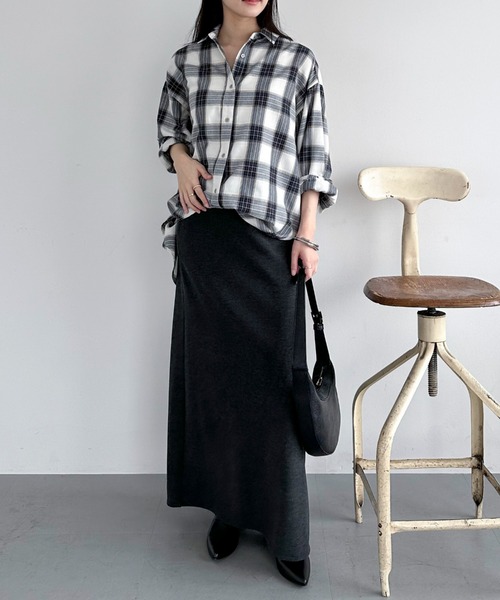 セール】両面起毛ナロースカート（スカート）｜DOUX ARCHIVES（ドゥ