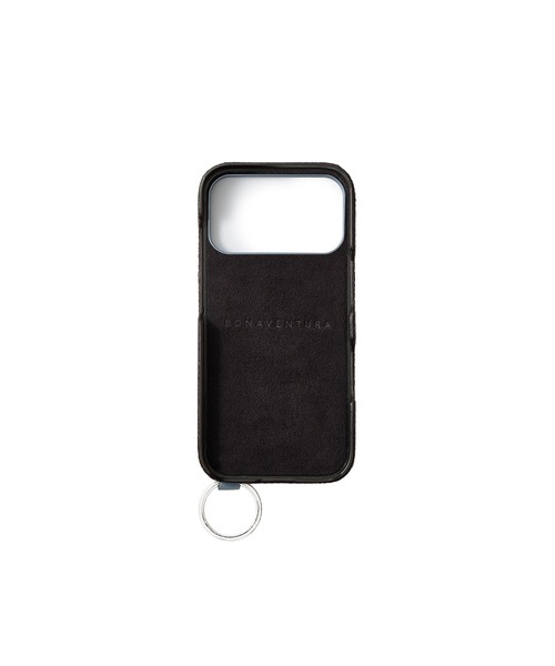 iPhone 17 Pro Max)ハンドル付き バックカバーケース シュリンクレザー