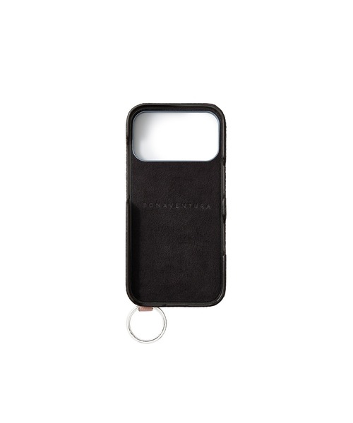 iPhone 17 Pro Max)ハンドル付き バックカバーケース シュリンクレザー