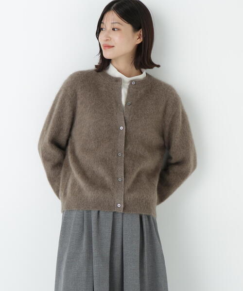 ◇ヤクへアリーカーディガン（カーディガン/ボレロ）｜human woman