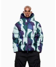 EMPORIO ARMANI EA7（エンポリオアルマーニイーエーセブン）の「<オンライン限定>【エンポリオ アルマーニ EA7】フード付きパデッドジャケット イリデセントナイロン（その他アウター・メンズ）」
