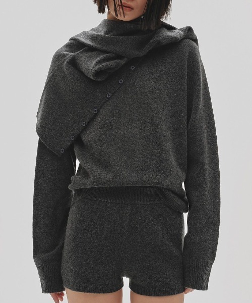 TODAYFUL/トゥデイフル] カシミヤ シームレスニット（ニット/セーター