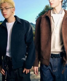 FreeZone（フリーゾーン）の「スエードタッチショートジャケット（ブルゾン）」