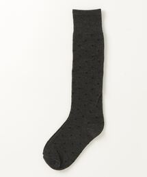 Y/lim（イリム）の「ドット柄ハイソックス（ソックス/靴下・レディース）」