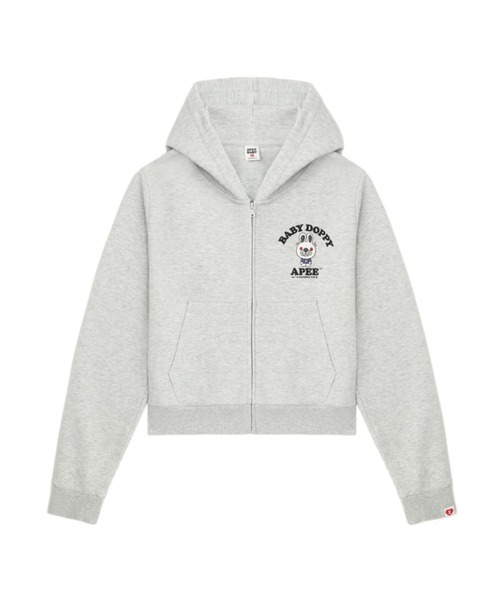 BABY DOPPY HOODED ZIP UP SWEATER