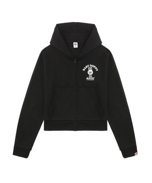 BABY DOPPY HOODED ZIP UP SWEATER