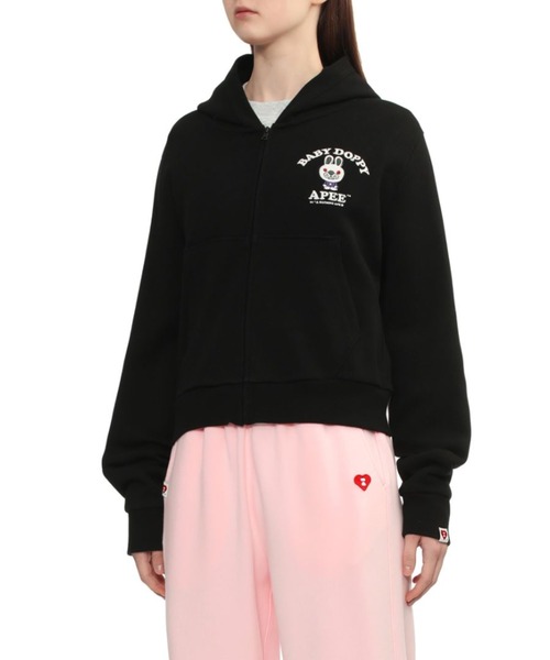 BABY DOPPY HOODED ZIP UP SWEATER