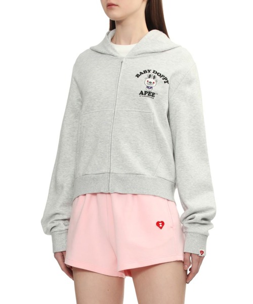 BABY DOPPY HOODED ZIP UP SWEATER
