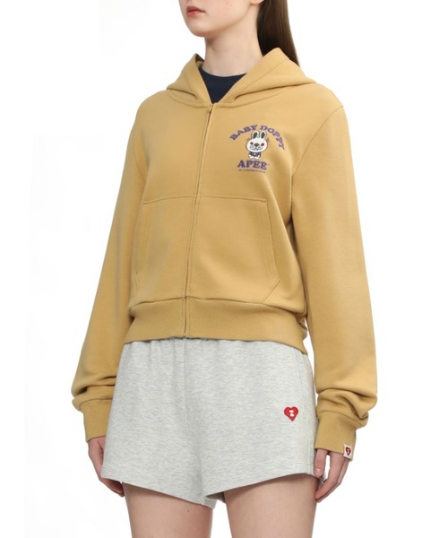 BABY DOPPY HOODED ZIP UP SWEATER