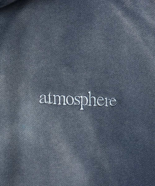atmos(アトモス)の「atmos Fade Color Zip-up Hooded Sweatshirt / アトモス フェード カラー ジップアップ フーデッド スウェットシャツ(パーカー・メンズ・ベージュ/ブラック/ブルー・M/L/XL)」の12枚目の写真