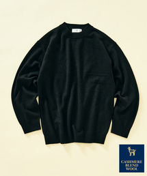 417 EDIFICE | カシミヤブレンド モックネックニット(ニット/セーター)