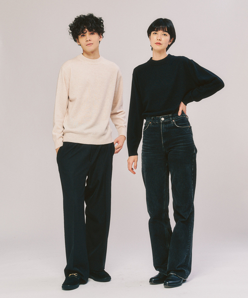 カシミヤブレンド モックネックニット（ニット/セーター）｜417