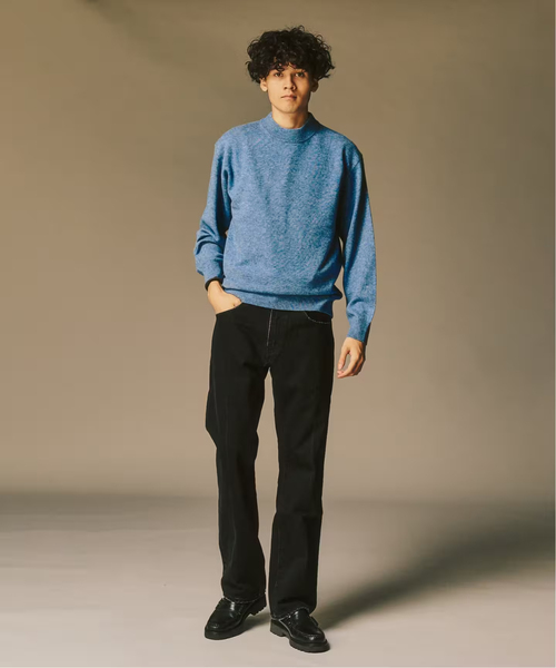 セール】カシミヤブレンド モックネックニット（ニット/セーター