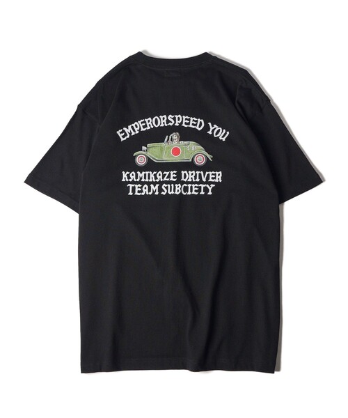 Subciety(サブサエティ)の「Hotrod tee(Tシャツ/カットソー・メンズ・ブラック/ホワイト/ブラウン・SMALL/MEDIUM/LARGE/X-LARGE/XX-LARGE)」の22枚目の写真