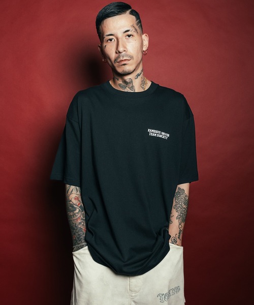 Subciety(サブサエティ)の「Hotrod tee(Tシャツ/カットソー・メンズ・ブラック/ホワイト/ブラウン・SMALL/MEDIUM/LARGE/X-LARGE/XX-LARGE)」の12枚目の写真