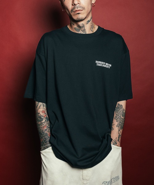 Subciety(サブサエティ)の「Hotrod tee(Tシャツ/カットソー・メンズ・ブラック/ホワイト/ブラウン・SMALL/MEDIUM/LARGE/X-LARGE/XX-LARGE)」の14枚目の写真