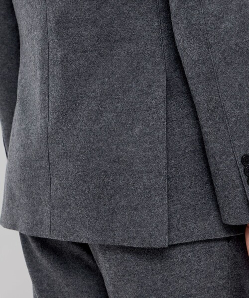 MACKINTOSH LONDON（マッキントッシュ ロンドン）の「【WEB・一部店舗限定】【FLEX JERSEY】ウールメルトンジャージーセットアップジャケット（テーラードジャケット・メンズ・ネイビー/グレー系その他2・38/40/36）」の9枚目の写真