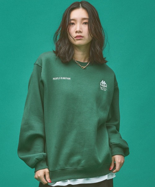 Kappa(カッパ)の「≪Kappa×and ST ウェルネスクラブ≫シンプルロゴスウェット (ユニセックス)(スウェット・レディース・グレー/レッド/グリーン/ブラック/ホワイト・SMALL/MEDIUM/LARGE)」の4枚目の写真