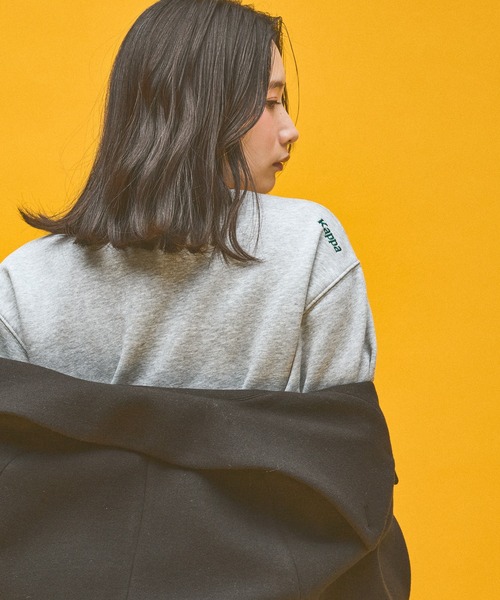 Kappa(カッパ)の「≪Kappa×and ST ウェルネスクラブ≫シンプルロゴスウェット (ユニセックス)(スウェット・レディース・グレー/レッド/グリーン/ブラック/ホワイト・SMALL/MEDIUM/LARGE)」の7枚目の写真