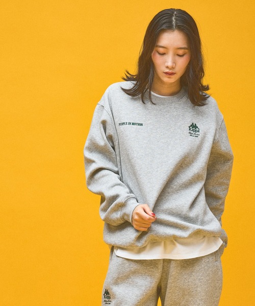 Kappa(カッパ)の「≪Kappa×and ST ウェルネスクラブ≫シンプルロゴスウェット (ユニセックス)(スウェット・レディース・グレー/レッド/グリーン/ブラック/ホワイト・SMALL/MEDIUM/LARGE)」の9枚目の写真