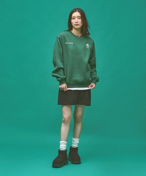 Kappa(カッパ)の「≪Kappa×and ST ウェルネスクラブ≫シンプルロゴスウェット (ユニセックス)(スウェット・レディース・グレー/レッド/グリーン/ブラック/ホワイト・SMALL/MEDIUM/LARGE)」の12枚目の写真