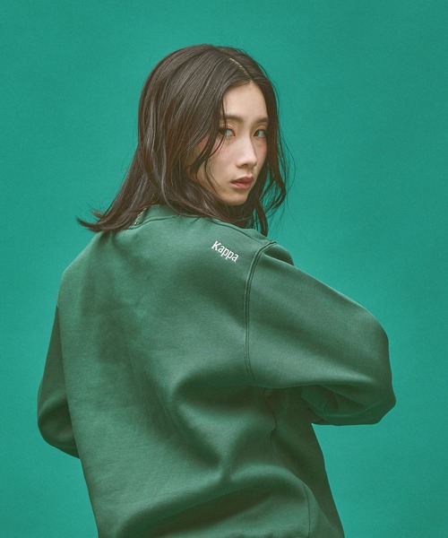 Kappa(カッパ)の「≪Kappa×and ST ウェルネスクラブ≫シンプルロゴスウェット (ユニセックス)(スウェット・レディース・グレー/レッド/グリーン/ブラック/ホワイト・SMALL/MEDIUM/LARGE)」の15枚目の写真