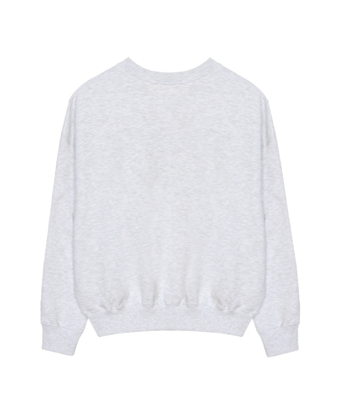 NICK&NICOLE(ニックアンドニコール)の「VOLUME BUTTERFLY SIGNATURE SWEATSHIRT_MELANGE PINK(スウェット・レディース・その他・FREE)」の5枚目の写真