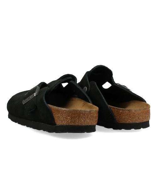 BIRKENSTOCK（ビルケンシュトック）の「BIRKENSTOCK BOSTON SUEDE LEATHER -NARROW- / ビルケンシュトック ボストン スエードレザー ナローフィット / 1027067（サンダル・レディース・ブラック・36/37/38/39/40/41/35）」の3枚目の写真