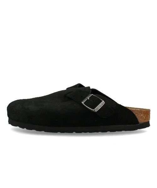 BIRKENSTOCK（ビルケンシュトック）の「BIRKENSTOCK BOSTON SUEDE LEATHER -NARROW- / ビルケンシュトック ボストン スエードレザー ナローフィット / 1027067（サンダル・レディース・ブラック・36/37/38/39/40/41/35）」の4枚目の写真