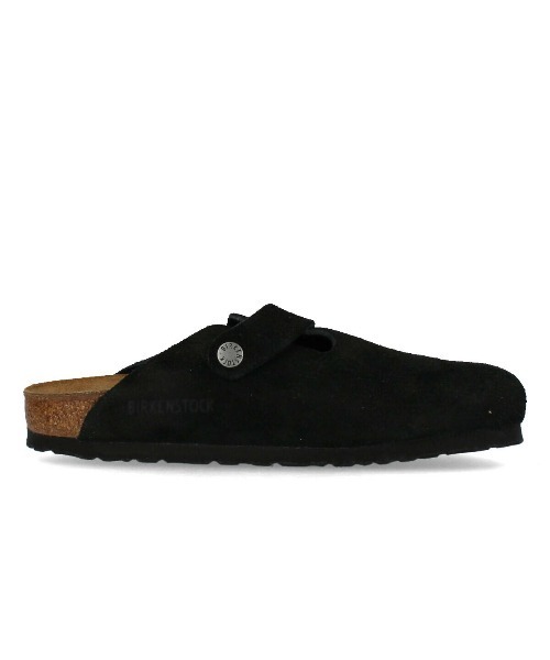 BIRKENSTOCK（ビルケンシュトック）の「BIRKENSTOCK BOSTON SUEDE LEATHER -NARROW- / ビルケンシュトック ボストン スエードレザー ナローフィット / 1027067（サンダル・レディース・ブラック・36/37/38/39/40/41/35）」の5枚目の写真