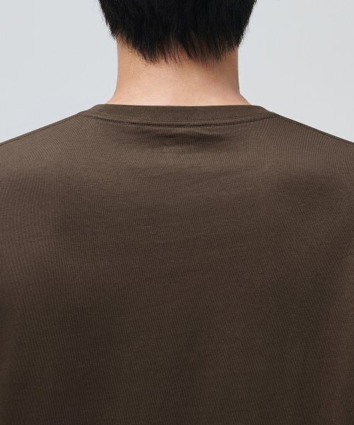 MUSINSA STANDARD（ムシンサスタンダード）の「ベーシック長袖Tシャツ[ブラウン]（Tシャツ/カットソー・メンズ・その他・SMALL/MEDIUM/XXX-LARGE/XX-LARGE/X-LARGE）」の4枚目の写真